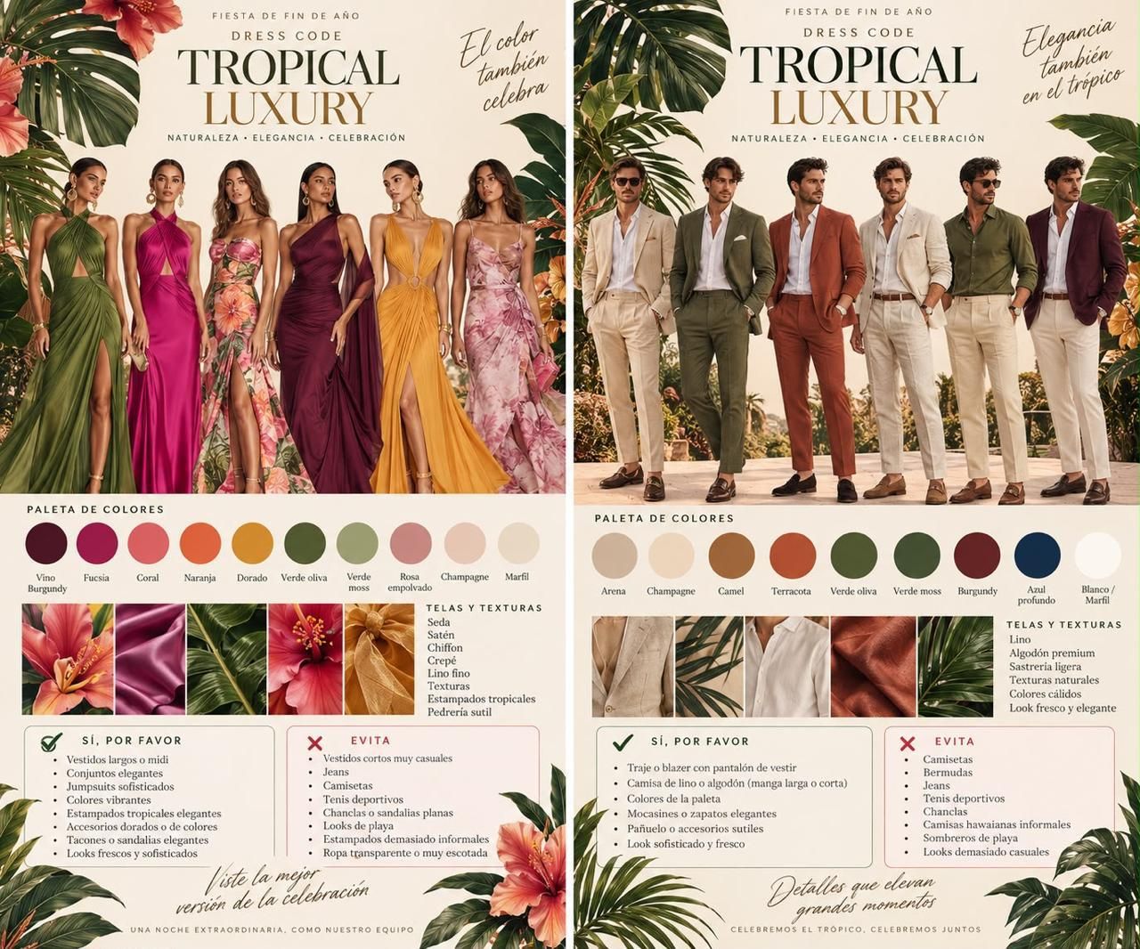 Guía de dress code ampliada